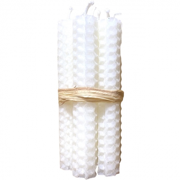 White - Beeswax Spell Candles